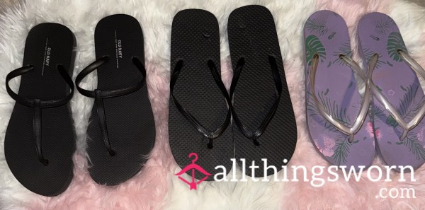 Well Worn Flip Flops + FREE USA SHIPPING