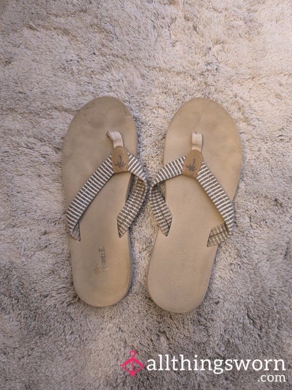Well Worn Flip Flops