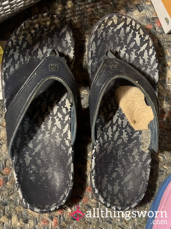 Well Worn Flip Flops
