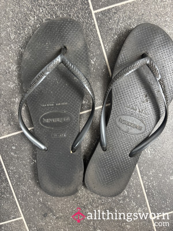 Well Worn Flip Flops