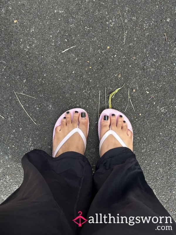 Well Worn Flip Flops