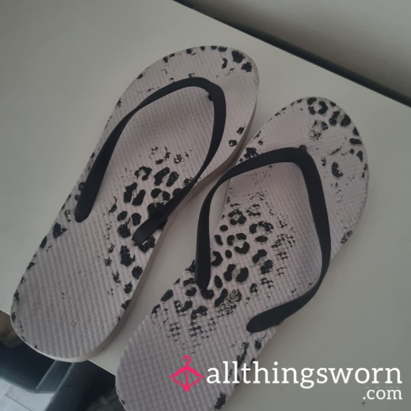 Well Worn Flip Flops