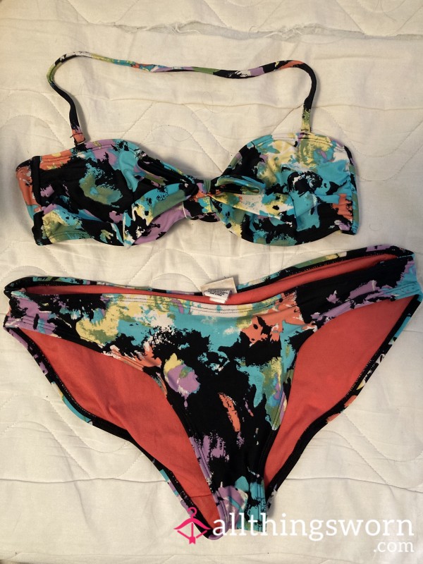 Well-Worn Flor*l Bikini