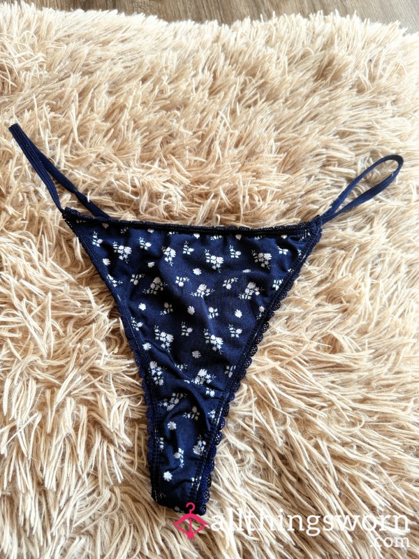 Well Worn Flor*l G String