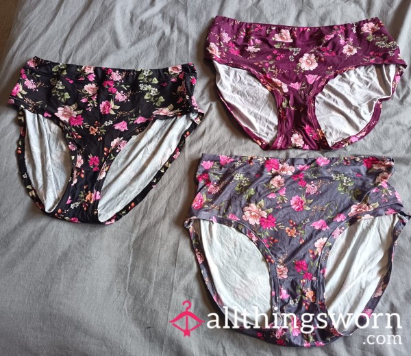 Well Worn Flower Panties