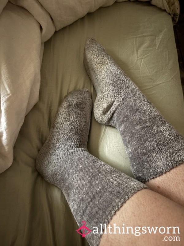 Exclusive Well-Worn Fluffy Socks