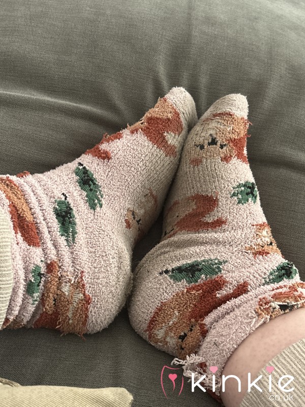 Well Worn Fluffy Socks 🧦