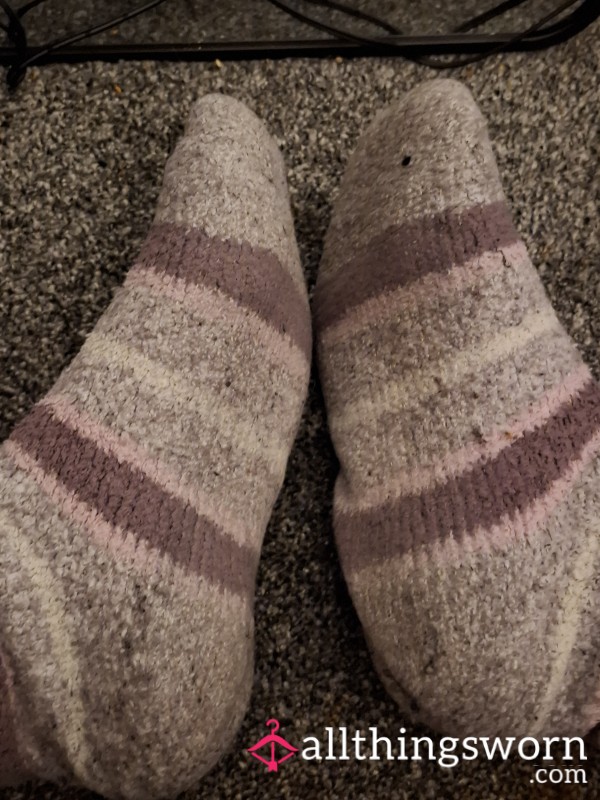 Well Worn Fluffy Socks