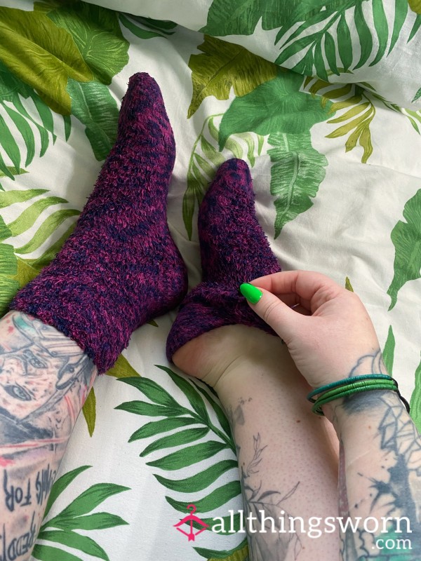 Well Worn Fluffy Socks