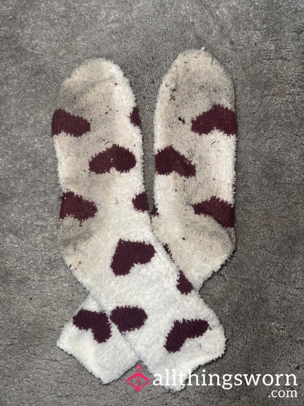 Well Worn Fluffy Socks