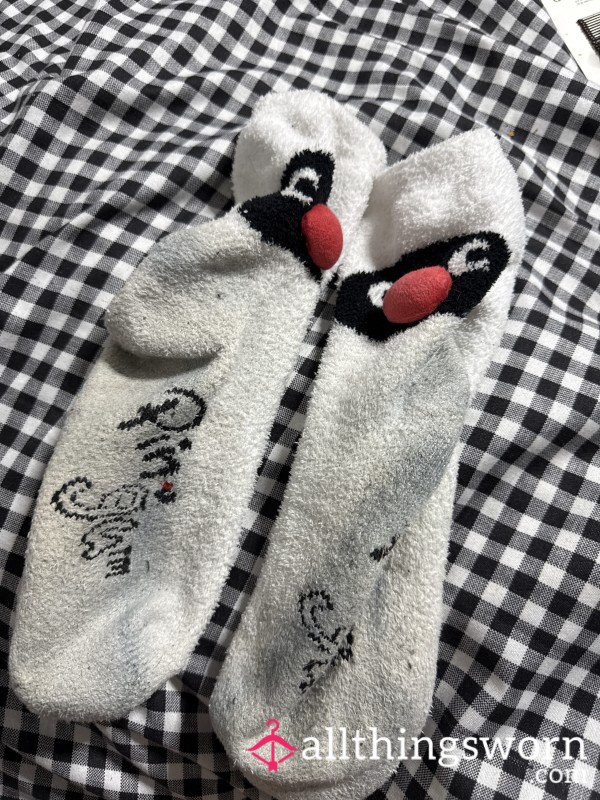 Well Worn Fluffy Socks