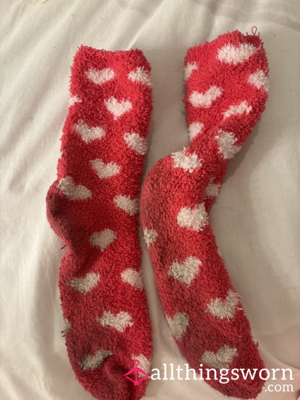 Well Worn Fluffy Socks