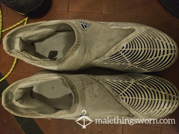 Well-worn Footy Boots