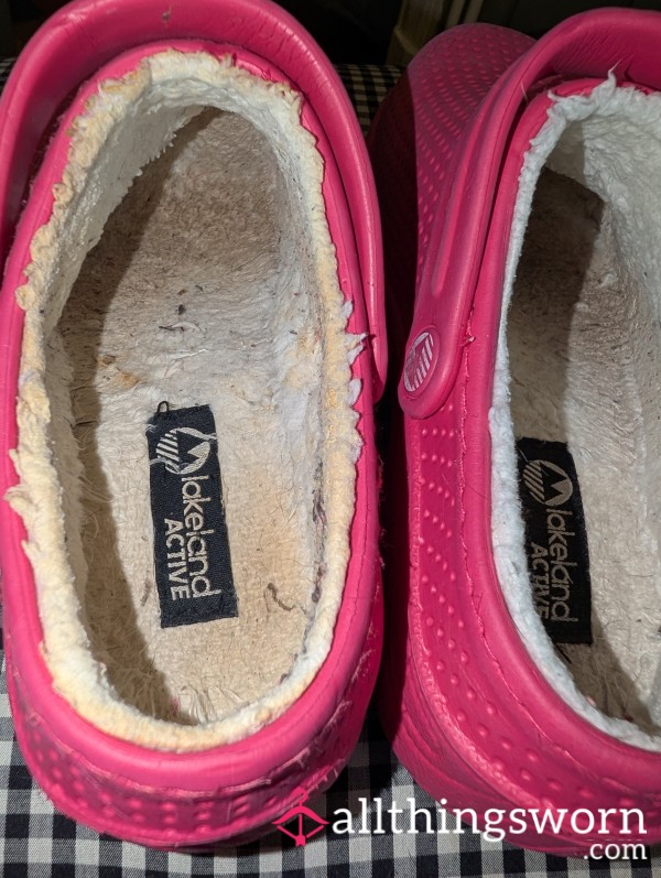 Well-Worn, Fur-Lined "Crocs" | Broken In By Your Favorite Brat