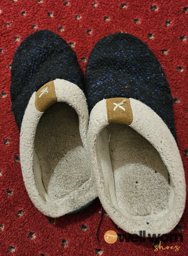 Well Worn Fuzzy Slippers