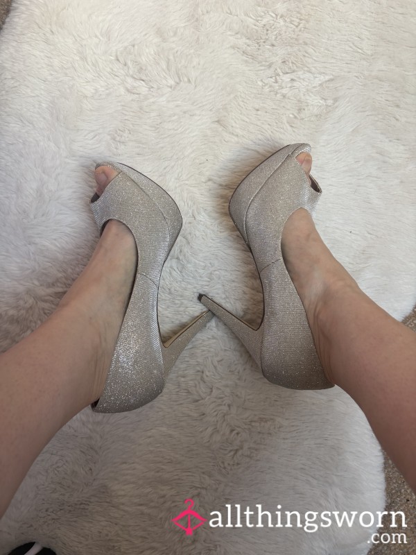 Well Worn Glitzy Heels