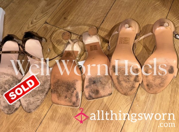 Well Worn Goddess Heels👠Size UK 5✨