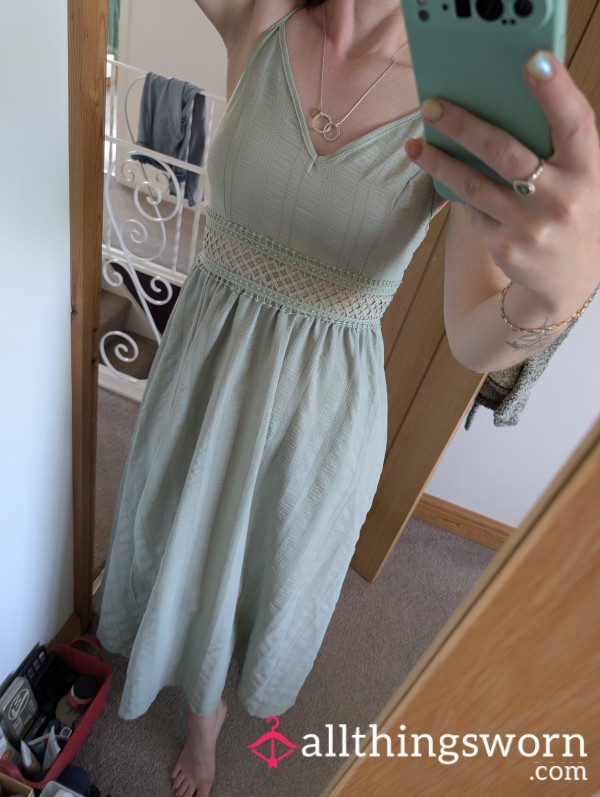 Well Worn Green Dress