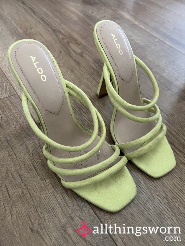 Well Worn Green Heels