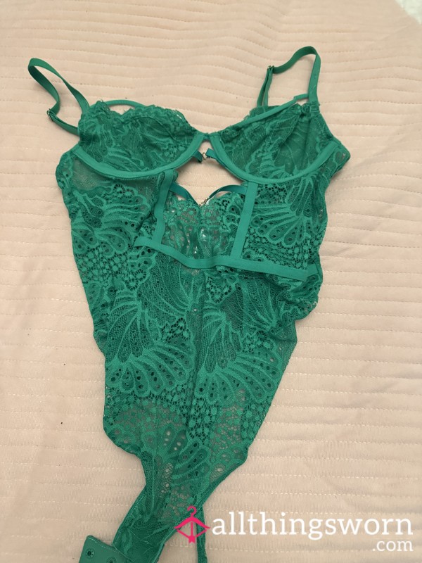 Well Worn Green Lingerie Piece