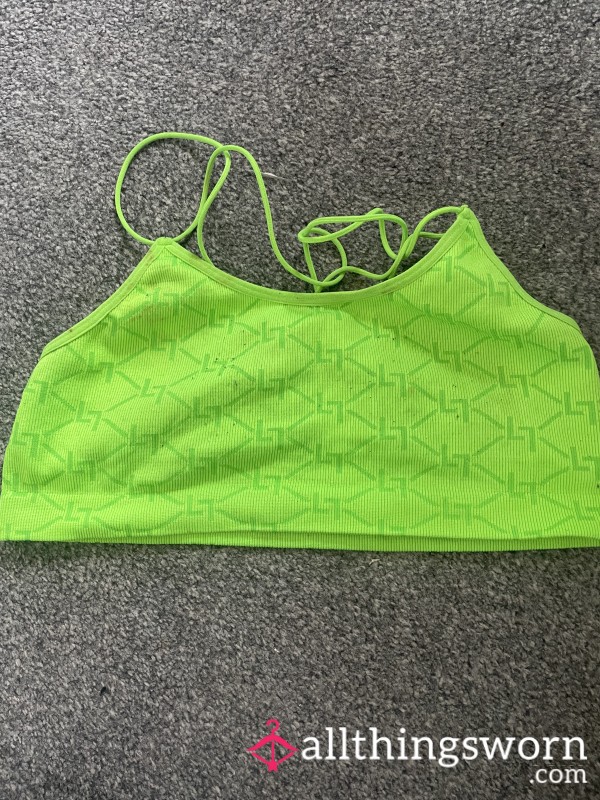 Well Worn Green Top