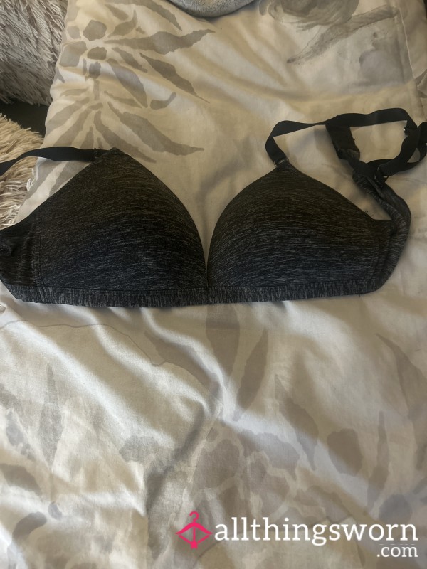 Well Worn Grey Bra