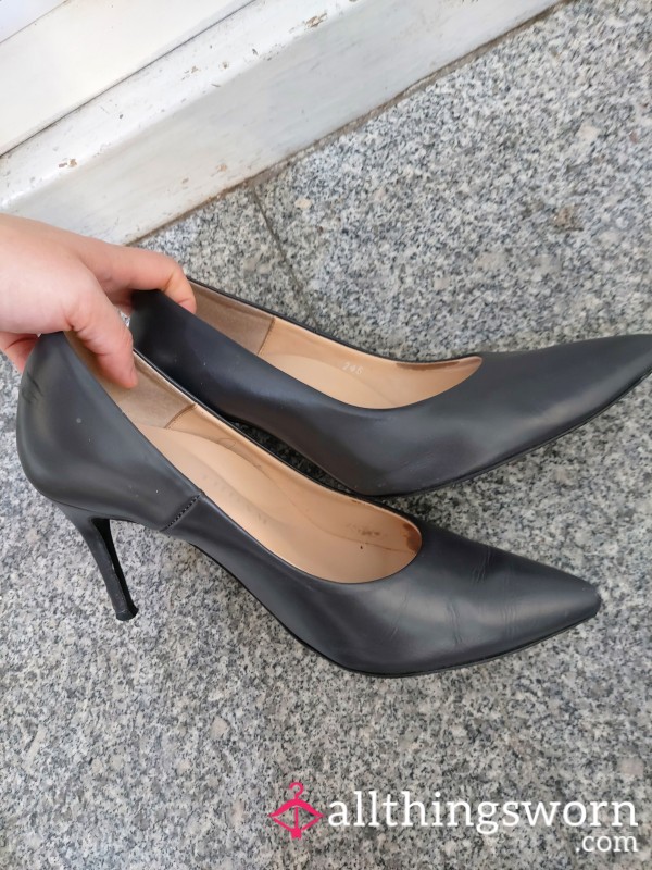 Well Worn Grey High Heels (Shipping Fee Not Included)