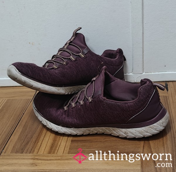 Well Worn Gym Shoes