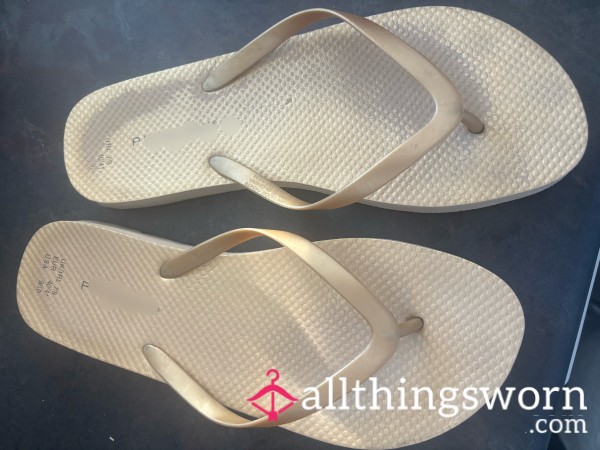 Well Worn Holiday Sandals