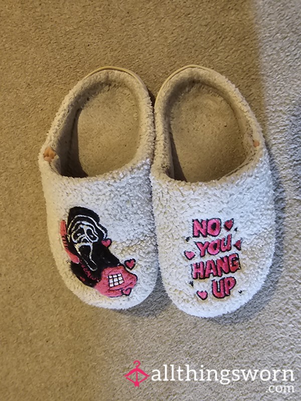 Well Worn Horror Slippers