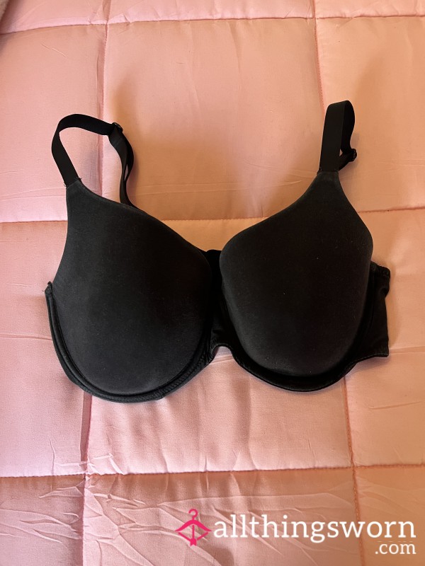 Well Worn Horse Riding Black Bra 36c