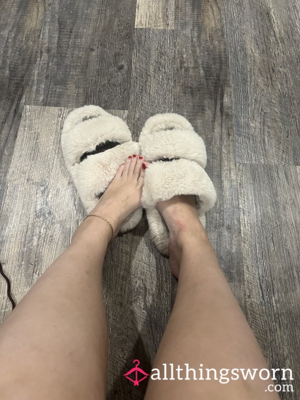 Well Worn House Slippers For Sale