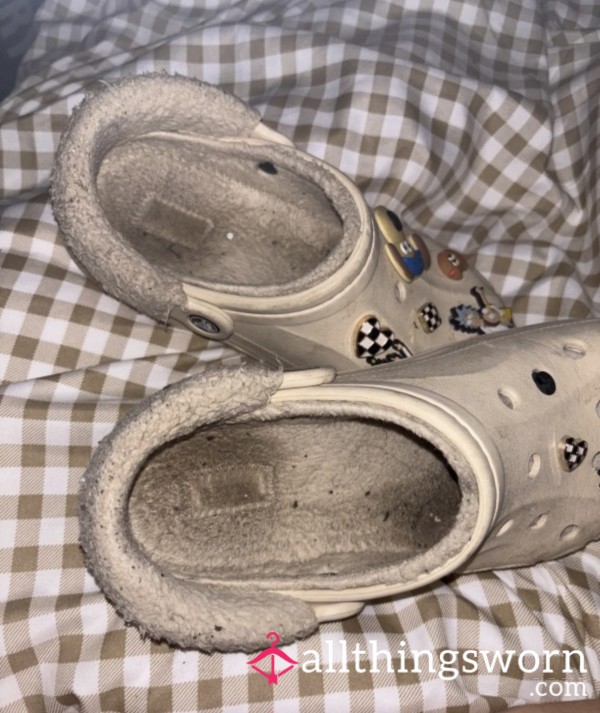 Well Worn Imprinted Crocs
