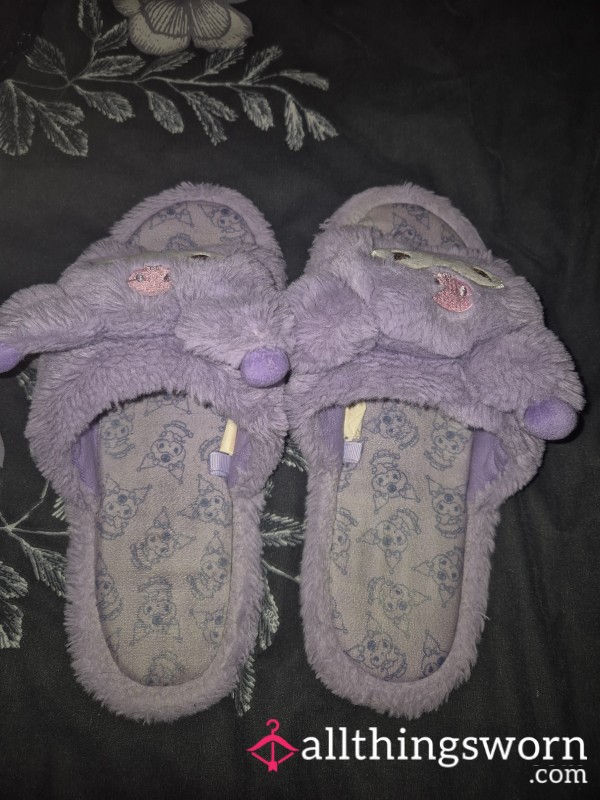 Well Worn Kuromi Slippers