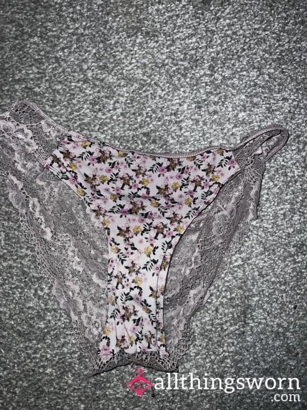Well Worn Lace Panties