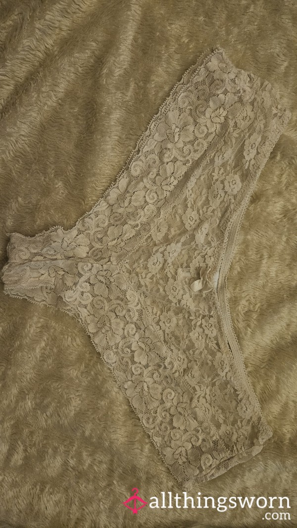 Well Worn Lace Panties