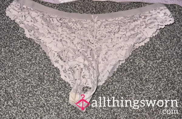 Well Worn Lace Panty