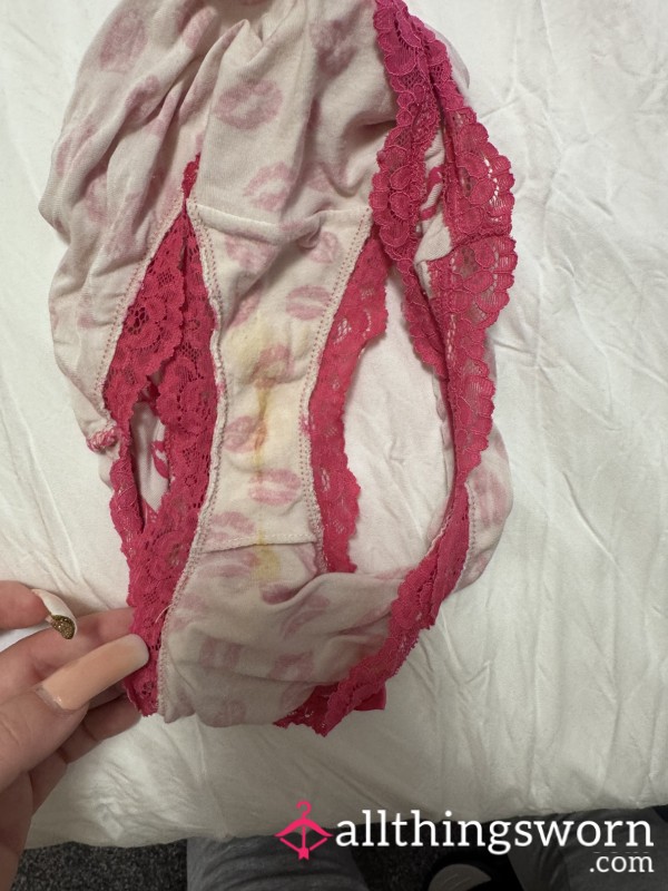 WELL WORN Leak Smelly Panties Brief