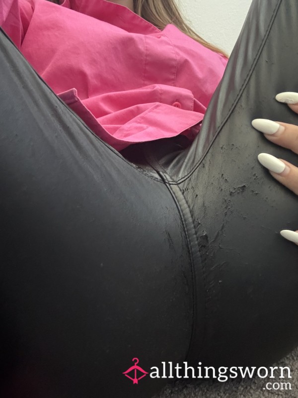 Well-Worn Leather Pants