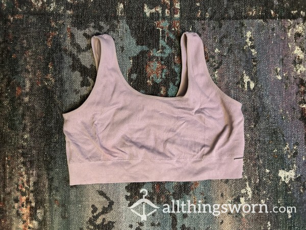 After Workout Purple Sports Bra XXL