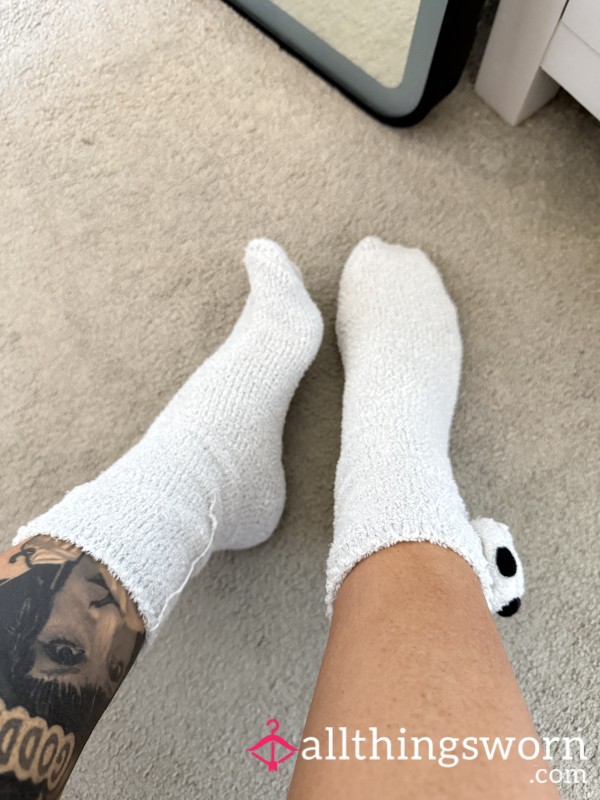 Well-worn Lounge Socks-weeks Worth Of Wearing!