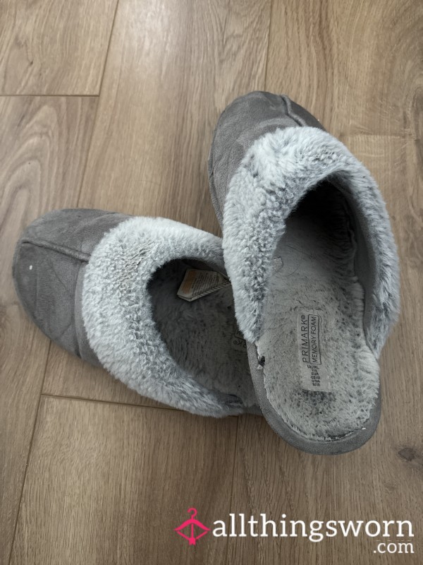 Well Worn & Loved Slippers Worn All Year!