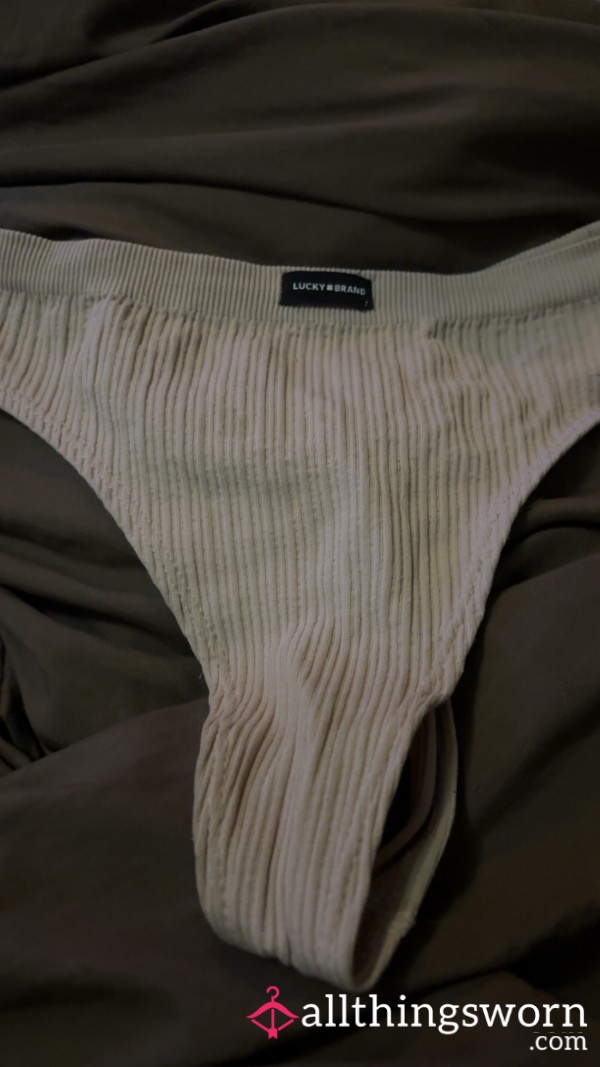 Well Worn Lucky Brand Thong 3 Days Worn Can Ship Tomorrow