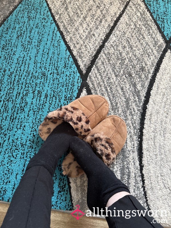 Well Worn Milf Slippers