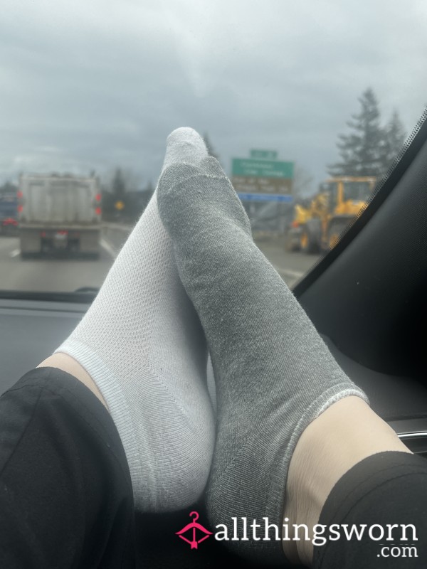 Well-Worn Mismatched Socks – Custom Wear Available