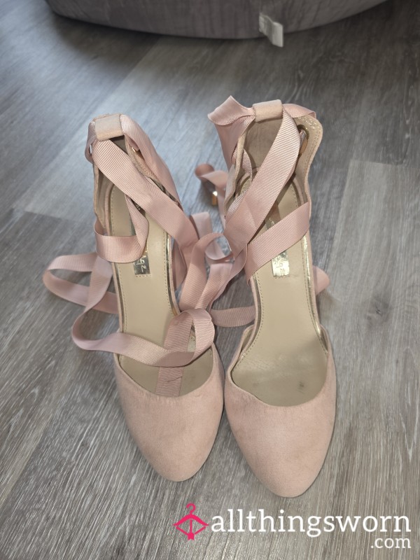 Well Worn Miss Selfridge Ballet Style Heels