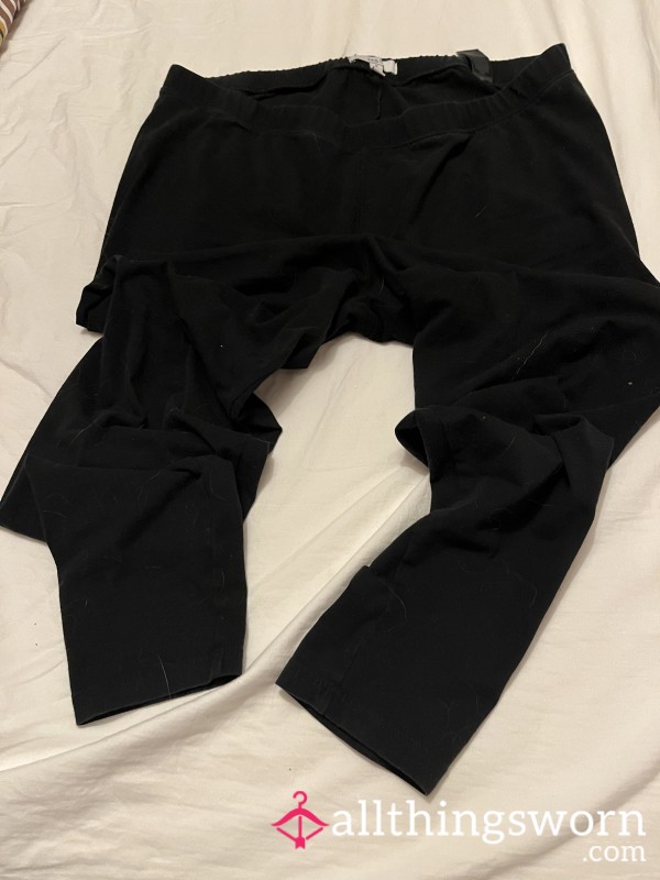 Well Worn M&S Black Leggings – Size 18 Curves 🍑
