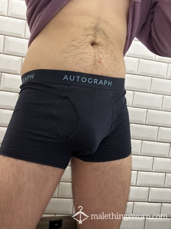 Well Worn Navy Boxers