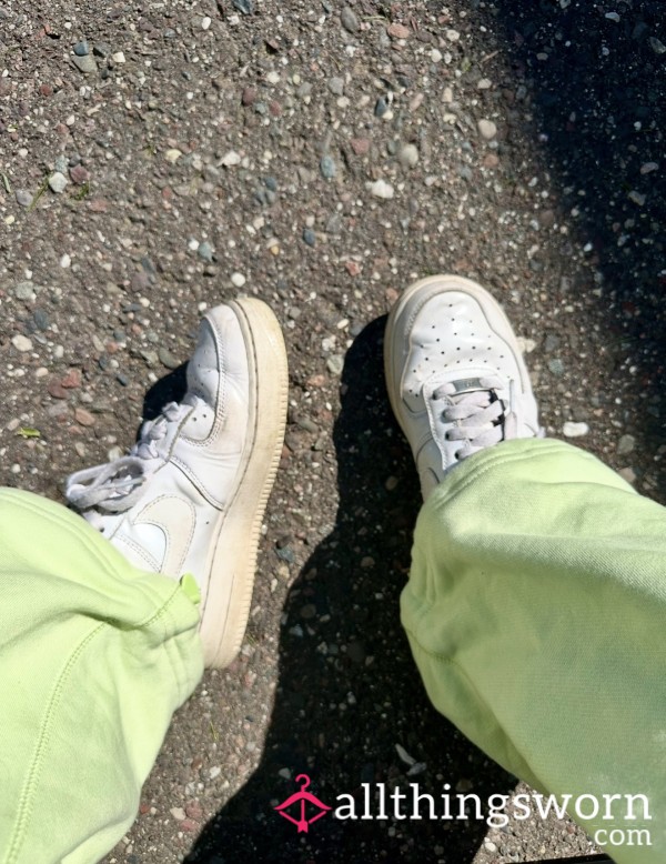 Well Worn Nike AF1s