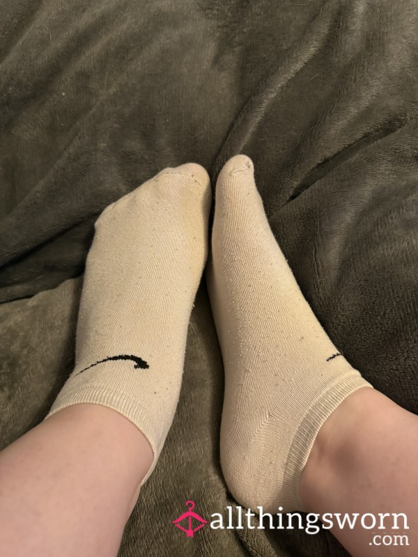 Well Worn Nike Ankle Socks